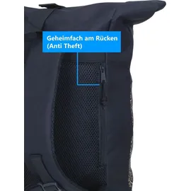 Elephant Gin Rucksack Damen Freizeitrucksack 13038 Schwarz
