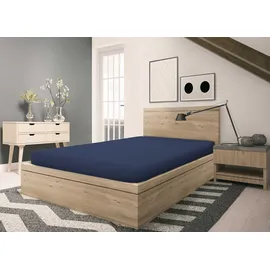 Setex Bettlaken Feinbiber 90 x 200 cm blau