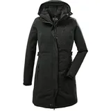 KILLTEC Damen Funktionsparka/Parka mit abzippbarer Kapuze KOW 165 WMN PRK, dunkeloliv, 40