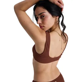 Roxy Bandeau-Bikini-Top Damen Braun S Cup B