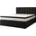 Trada Bond Boxspringbett 140 x 200 mit Bettkasten Schwarz