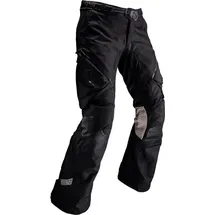 leatt adventure MultiTour 5.5, Textilhose wasserdicht Damen - Schwarz/Gold - Kurz 3XL
