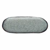 LEONARDO Servierplatte MATERA (LBH 18x32x2 cm) - grau - LBH 18x32x2 cm
