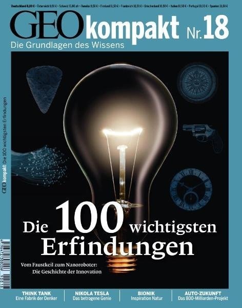 Geokompakt / Geokompakt 18/2009 - Die 100 Wichtigsten Erfindungen  Kartoniert (TB)