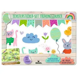Moses Fenstersticker-Set Frühlingszauber