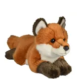 Uni-Toys - Rotfuchs, liegend- 24 cm (Länge) - Plüsch-Fuchs, Waldtier - Plüschtier, Kuscheltier