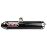GIANNELLI YAMAHA DT 125 R E 04/05 EEC E13 CARBON F IBRE SILENCER, Ohne