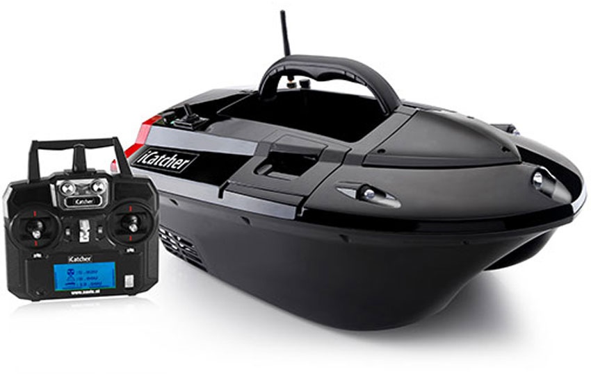 BearCreeks iCatcher Baitboat mit optionalem GPS-Autopiloten und Fischfinder - Kein Fischfinder - GPS-Autopilot