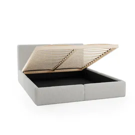 FEDVE Polsterbett Doppelbett Riberia Slim Bett Bettkasten 180x200 cm, Schlafzimmer, Betten, Polsterbetten