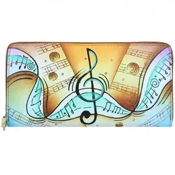 Greenland Nature Art+Craft Geldbörse RFID Leder 20 cm  gelb