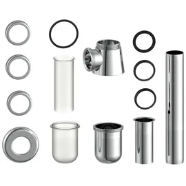 Kirchhoff Flaschensiphon, Chrom, 1 1/4" x 32 mm,