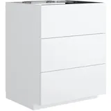 neoro n50 Unterschrank B: 60 cm mit 3 Auszügen, BN0451WM