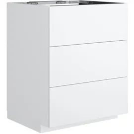 Neoro n50 Unterschrank B: 60 cm mit 3 Auszügen, BN0451WM