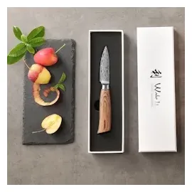 Wakoli EDIB Pro Officemesser I 8cm Klinge I Pakkaholzgriff