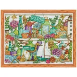 Design Works Crafts Kreativset Design Works Kreuzstich Stickpackung "Seas the Day", Zählmuster, (embroidery kit by Marussia)