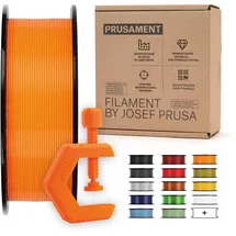 prusament Prusa PETG Filament 1,75 mm 1 kg Spule (2,2 lbs), Durchmesser Toleranz +/- 0,02 mm, Orange