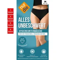 NUR DIE Alles Unbeschwert Slip Schwarz S
