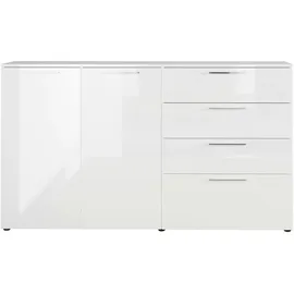 Germania Sideboard 186 x 107 x 40 cm Weiß