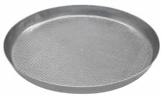 SCHNEIDER Pizzablech gelocht, Aluminium, rund, Gelochtes Backblech für eine bessere Luftzirkulation beim Backen, 1 Blech, Ø 38 cm