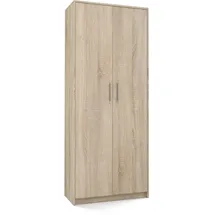 CDF Geschlossenes Bücherregal Oliv 2D | Farbe: Eiche Sonoma | Für Wohnzimmer, Büro, Arbeitszimmer | Modern | Regal für Bücher und Spielzeug | Ideal für Kinderzimmer, Teenager, Jugendzimmer