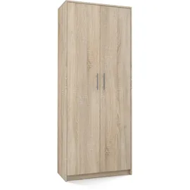 CDF Geschlossenes Bücherregal Oliv 2D | Farbe: Eiche Sonoma | Für Wohnzimmer, Büro, Arbeitszimmer | Modern | Regal für Bücher und Spielzeug | Ideal für Kinderzimmer, Teenager, Jugendzimmer
