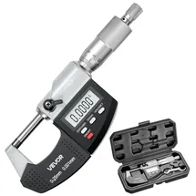 Vevor Mikrometer Digitale Bügelmessschraube 0–25,4 mm