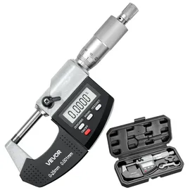 Vevor Mikrometer Digitale Bügelmessschraube 0–25,4 mm