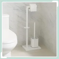 Relaxdays WC Garnitur, HBT: 67,5 x 20 x 15,5