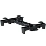 Racktime Snapit 2.0 Adapter mit Füßen, schwarz-silber