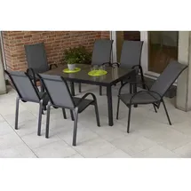 Merxx Amalfi Set 7-tlg. Grau/Silber