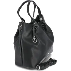 L.Credi Ebony Shopper schwarz