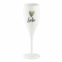 Koziol Sprücheglas Cheers No. 1 LIEBE Superglas 100ml mit Druck