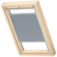 VELUX Wabenplissee M08, Betongrau, Schiene alu