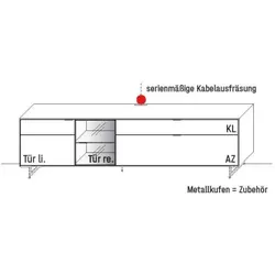 Wöstmann WM 2470 Lowboard 1443