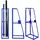 Proregal Grundregal Metall 150x36x60 cm Blau