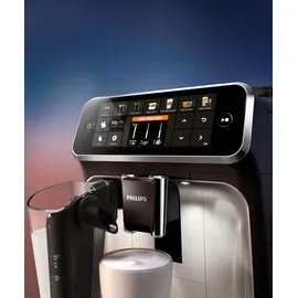 Philips 5400 Series LatteGo EP5447/90 Schwarz/Chrom