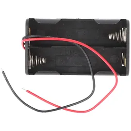 goobay 4x Batteriehalter - lose Kabelenden