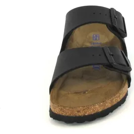 Birkenstock Arizona Weichbettung Birko-Flor schmal schwarz 41