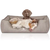 Knuffelwuff Hundebett Tampa XXL 120 x 85 cm grau