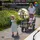MIWEBA Bollerwagen MB-20 faltbar Beige/Bordeaux rot