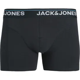 JACK & JONES JACTIMOTHY SOLID TRUNKS schwarz/blue XL 3er Pack