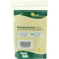 HANDSCHUHE Vinyl Anti Aids 4 St