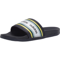 adidas Damen Adilette Comfort Sandal, Legend Ink/Shock Yellow/Footwear White, 40.5 EU - 40.5 EU