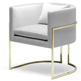 Sessel Grau Loungesessel Cocktailsessel Relaxsessel Neu Sessel