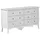 Beliani Kommode 130 x 75 x 40 cm Weiß