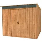 DURAMAXX Metall Gerätehaus 263x174 Gartenhaus