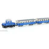 HOBBYTRAIN Zugspitzbahn Tal-Lok mit 2 Personenwagen H43105 H0m