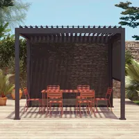 Sweeek Seitenmarkise 4m für bioklimatische Pergola Triomphe 3x4m