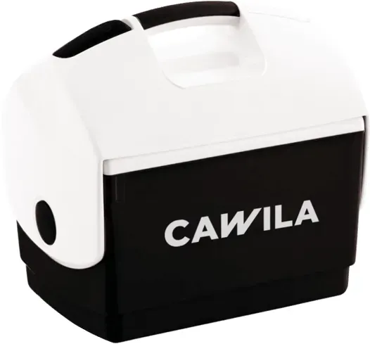 Cawila LIGA Eisbox SPORTSCARE 10 Liter | hochwertige Icebox | Kühlbox schwarz