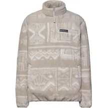 Columbia Rugged Ridge High Pile Half Zip Fleece Pullover dark stone deschutes days M